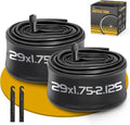 29 Inch Bike Tube by [Brand Name] - Durable Butyl Rubber with AV32mm Schrader Valve | Fits 29 x 1.75-2.125 Tires