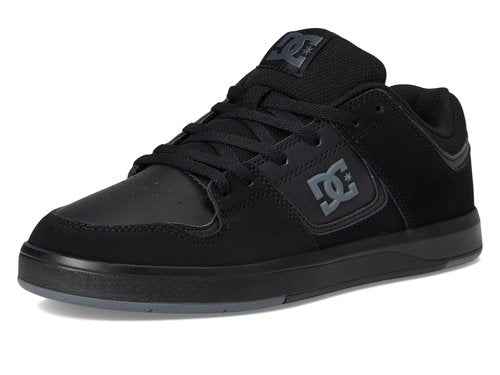 DC Shoes Mens Cure Skate Shoe Black/Black