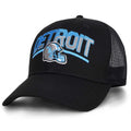 Football Fans Embroidered Trucker Hat, Football Team City Adjustable Baseball Hats Best Gift for Men Women