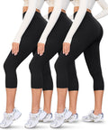 VALANDY Capri Leggings for Women | High-Waisted, Comfy & Stretchy 3-Pack in Soft Fabric