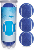 High-Visibility Tennis Balls by [Brand Name] - Durable, High Elasticity Training Balls for Beginners | 3/4 Pack for Dogs & Courts