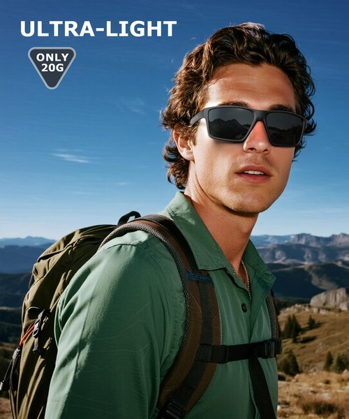KALIYADI Sports Mens-Sunglasses Women Polarized-Sunglasses-Men: Sun Glasses with UV400 for Driving Running Cycling
