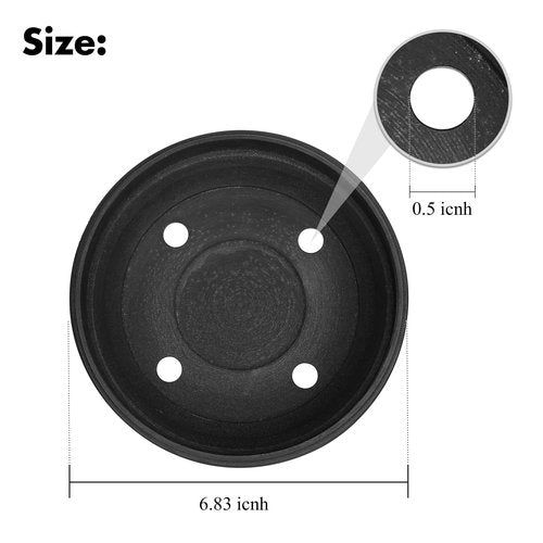 Golf Cart Brake Drum Fit for Golf Cart Club Car DS (1995-up) & Precedent (2004-up), Brake Hub Replacement Part 1017911-01 1018232-01