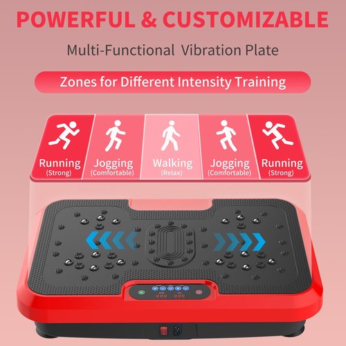 Nixlift Vibration Plate Exercise Machine – Full Body Vibration Platform for Weight Loss, Lymphatic Drainage & Muscle Toning – Home Fitness Equipment with Remote