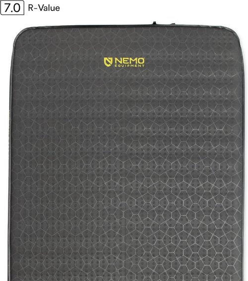 Nemo Equipment Roamer Sleeping Pad - Double Size (78"x40") - Chimera/Goodnight Black Comfort