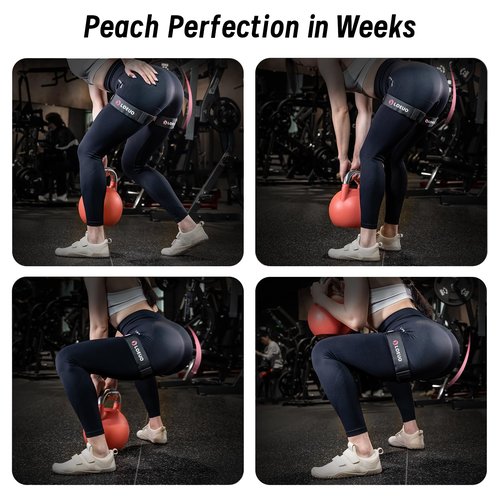 LOEUO Booty Bands for Working Out Glutes, Adjustable Blood Flow Restriction Bands with Non Slip for Workout Butt & Thigh Building, Occlusion Bands for Women and Men Glutes Easy to Carry