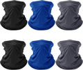 Skiennix 6 Pack Neck Gaiters - UV Protection Cooling Face Masks for Men & Women | Summer Scarf Bandana