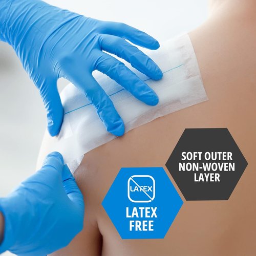MED PRIDE Sterile Abdominal Pads - Ultra-Absorbent, Latex-Free, 5”x9” | 50 Individually Wrapped Pads