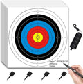 Archery Target - 10 Ring Bow and Arrow Target for Hunting | 16x16 Inch Durable Design