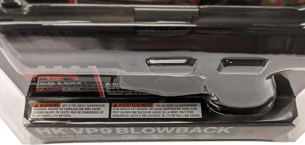 Umarex HK VP9 Blowback .177 Caliber BB Gun Air Pistol - Realistic Action & Performance