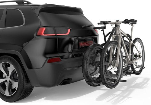 **160Lbs Heavy Duty Bike Rack Hitch by [Brand Name] - Foldable E-Bike Carrier for SUVs | Anti-Rattle Lock, Fits 2'' Receiver**