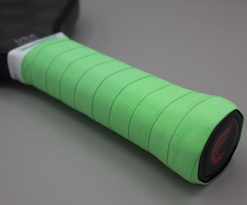 Bodhi Performance DRYtack Premium Pickleball Overgrips - #1 Pickleball Overgrips Trusted by TOP pros - Semi-Dry & Absorbent, Superior Comfort, Long Lasting, Responsive Feel (Neon Green, 4-Pack)