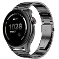Lamshaw Compatible with Cubitt Viva Pro Smart Watch Band, Quick Release Stainless Steel Metal Replacement Strap Bracelet Compatible for Cubitt Viva Pro, Viva, Aura Pro, Aura Smart Watch (Black)