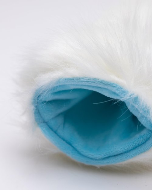 Pins & Aces Yeti Utility Head Cover - Premium, Hand-Made Fuzzy Driver Headcover - Funny, Tour Quality Golf Club Cover - Style and Customize Your Golf Bag (Utility)