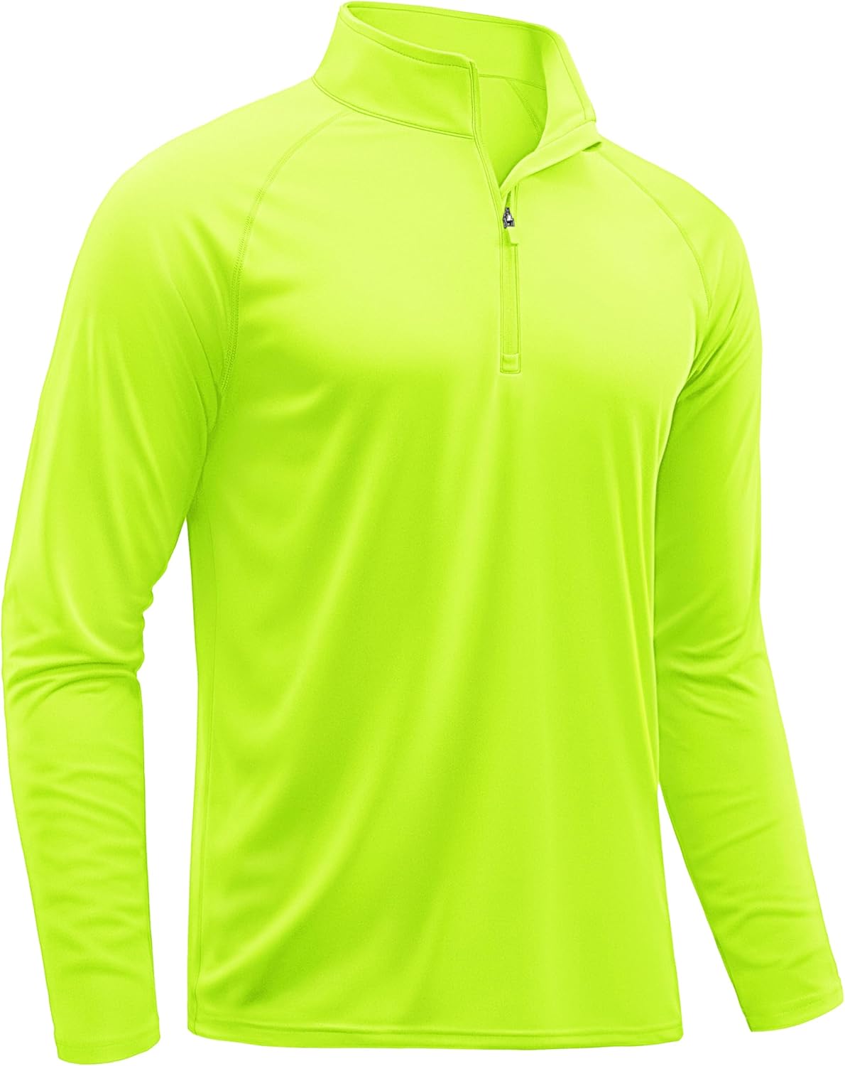 TACVASEN Men's Athletic Long Sleeve Shirts - 1/4 Zip Sun Protection Rash Guard | UPF 50+ Running T-Shirts