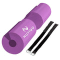 Nuviqo Barbell Pad for Squats & Hip Thrusts - Purple Variation