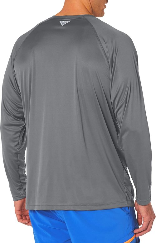 Columbia Men's PFG Terminal Tackle Long Sleeve Shirt - Lightweight, Quick-Dry Fabric | Ideal for Fishing