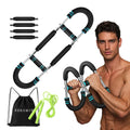XORAWAR Twister Arm Trainer for Men | 2 Pairs of Springs 30–120 lbs | Fitness Equipment | Gym Equipment for Home | Chest and Arm Trainer | Arm Exercise Equipment | Calisthenics Equipment
