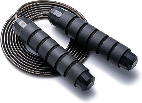 BOOMIBOO Adjustable Jump Rope - Tangle-Free Skipping Rope with Ball Bearings for Fast Workouts | Ideal for Home, Gym & Kids