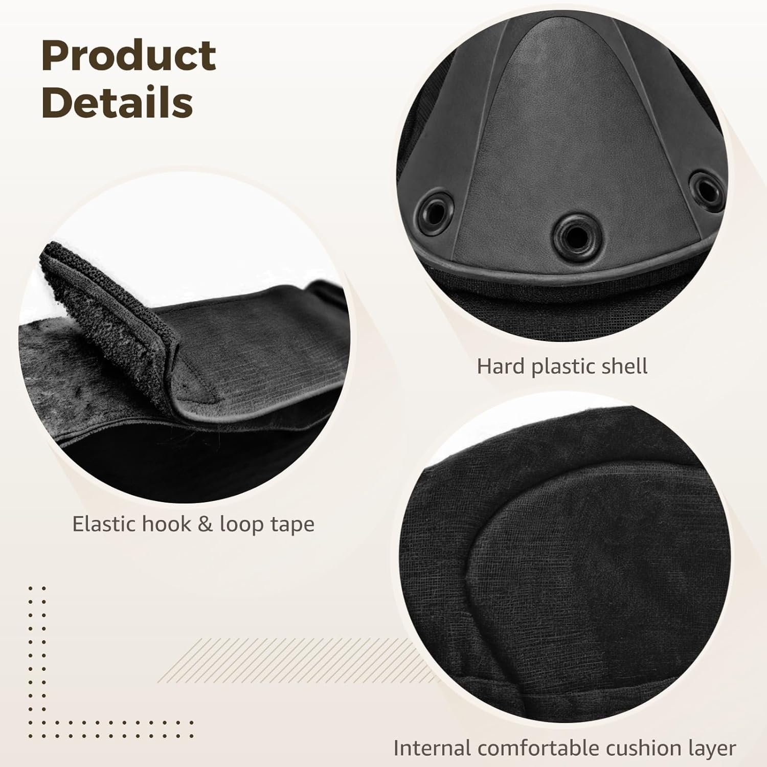 Skiennix Tactical Knee and Elbow Pads Set - Durable Adjustable Protective Gear for Outdoor Sports | 4 Pcs