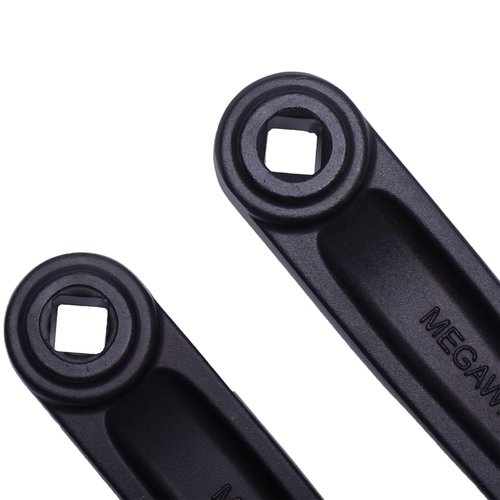 Alps2Ocean Bike Crank Arms,89MM/102MM/114MM/127MM/140MM/152MM/160MM/165MM/170MM/175MM Available in Diamond Hole Bike Crank Arm for Ebike