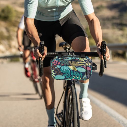 BEEYEO Bike Bags for Bicycles, Waterproof Bike Handlebar Bag Bicycle Front Bag Shoulder Bag Storage Bag with Shoulder Strap, Road Mountain Bike Cycling Accessories