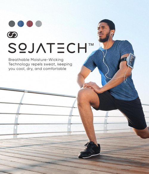 Men's Athletic Workout T-Shirts (Dry Fit, 4-Pack) Moisture Wicking Performance Activewear Gym, Yoga, & Running Tees