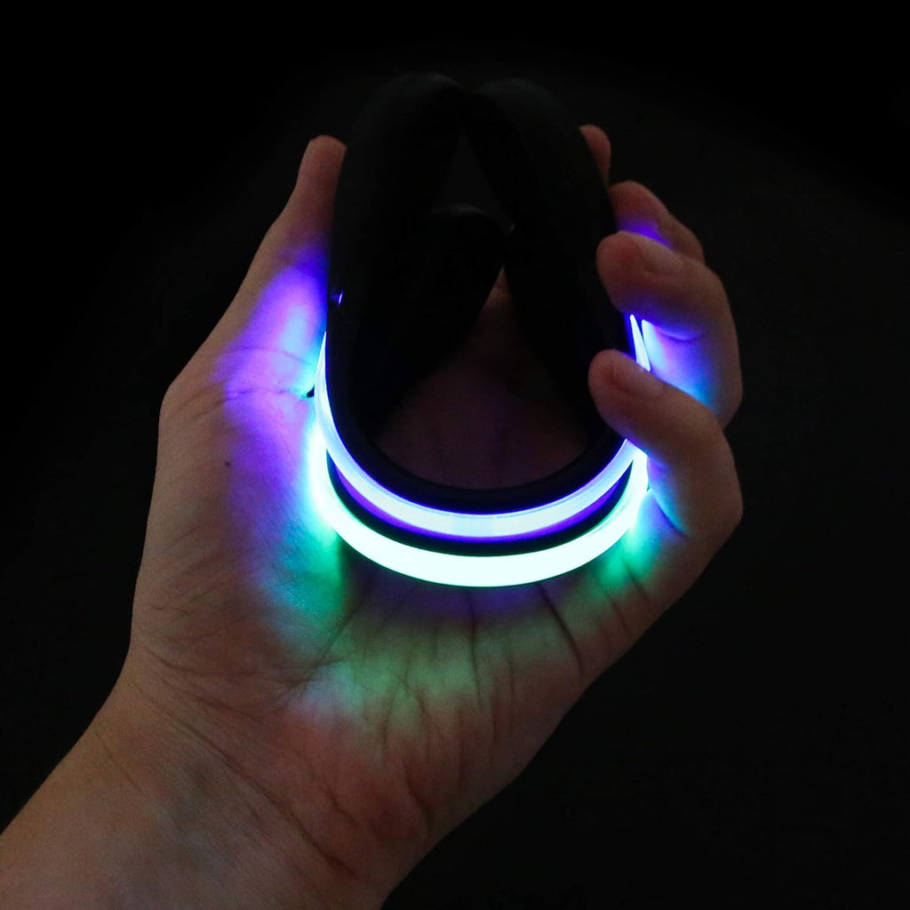 PROLOSO Shoe Lights - 8 Pack Clip-On Safety Lights for Night Running, Walking & Cycling