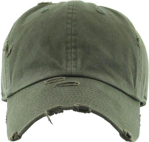 KBETHOS Vintage Washed Distressed Cotton Dad Hat - Adjustable Unisex Baseball Cap in Classic Style