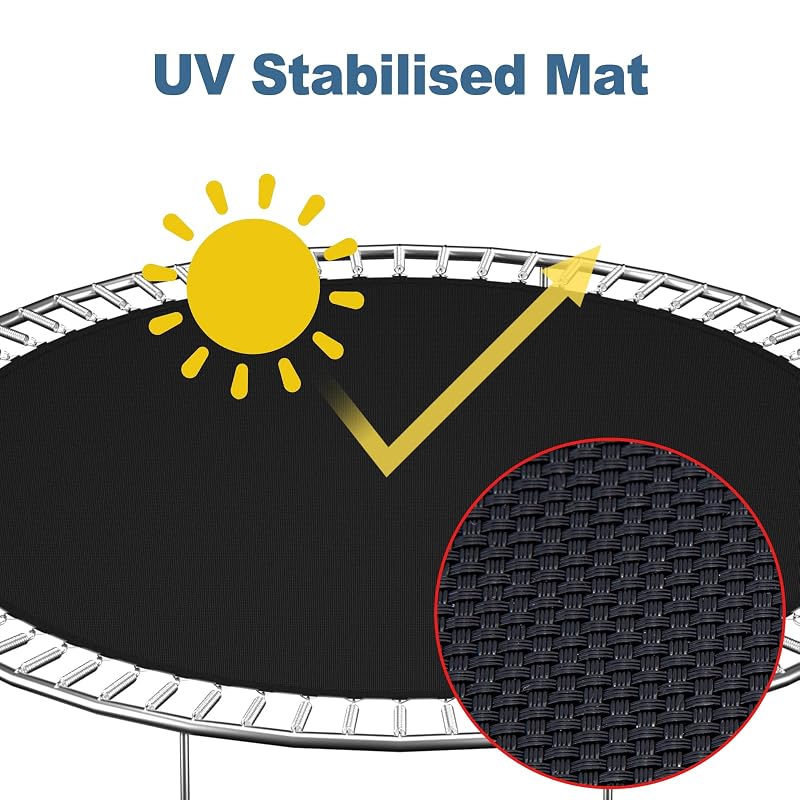 Trampoline Replacement Mat Fit 12ft 14ft 15ft Round Frame