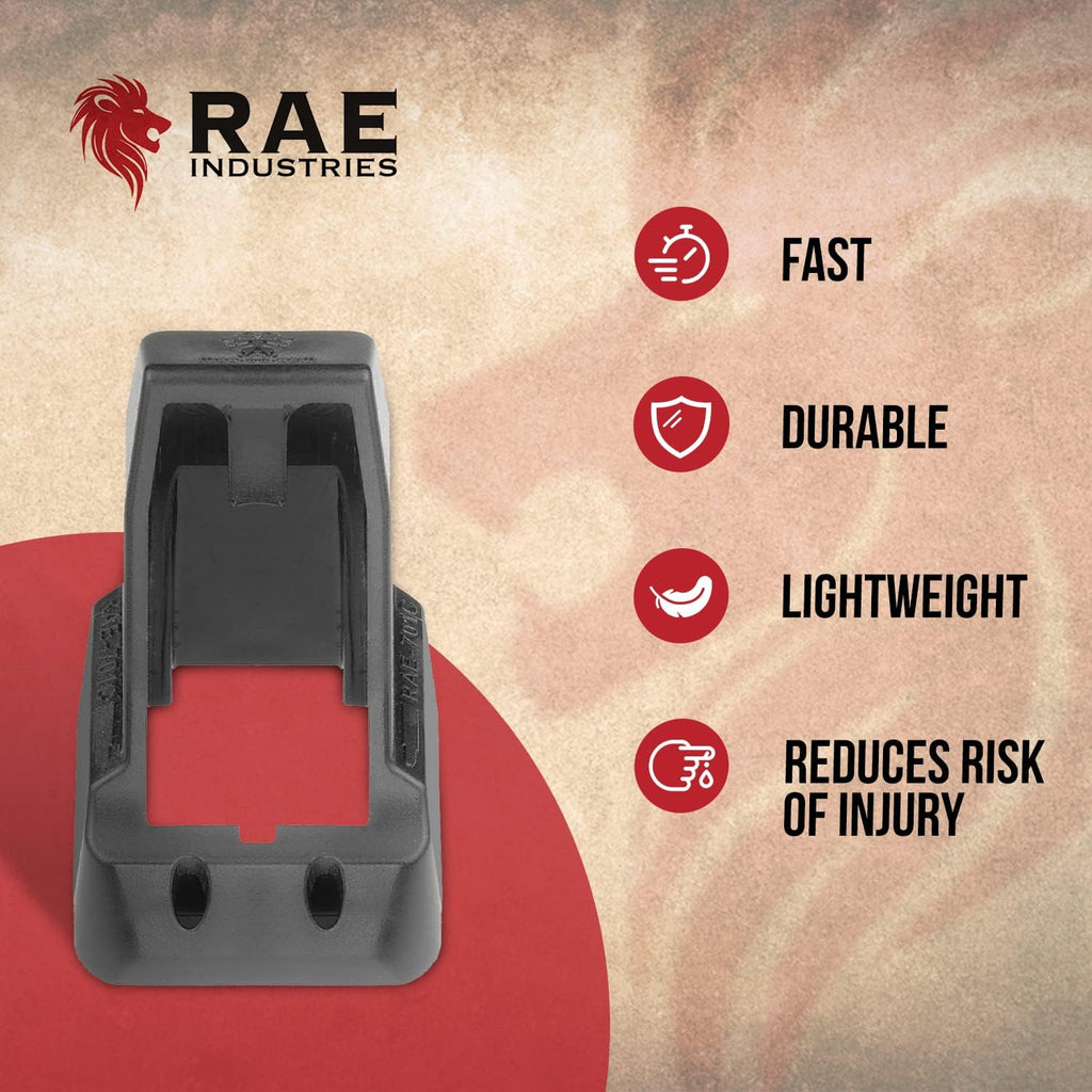 RAEIND Speedloader for Glock 43X - Fast Double Stack Magazine Reloader | Compatible with 9mm