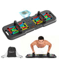 POSKOU Push Up Board With Counter,Pushup Board For Men and Women,Foldable Gym Strength Training Fitness Equipment,Calisthenics Equipment