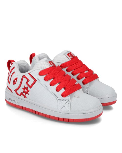 DC Shoes Boys Court Graffik Youth Skate Shoe