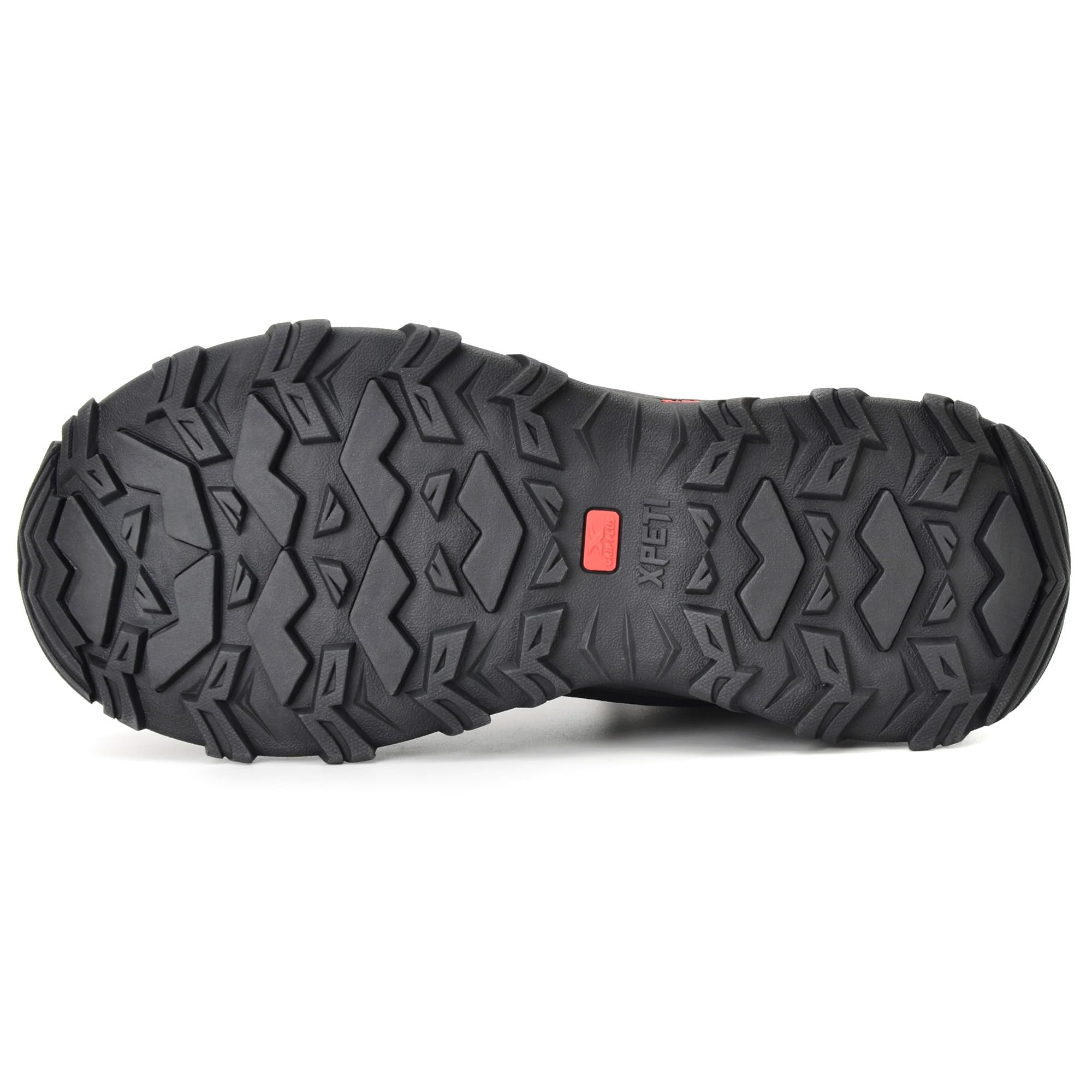 XPETI Mens Hiking Boots Waterproof Slip on Hikers for Men Outdoor Winter Camping Shoes Zipper Black Size 11