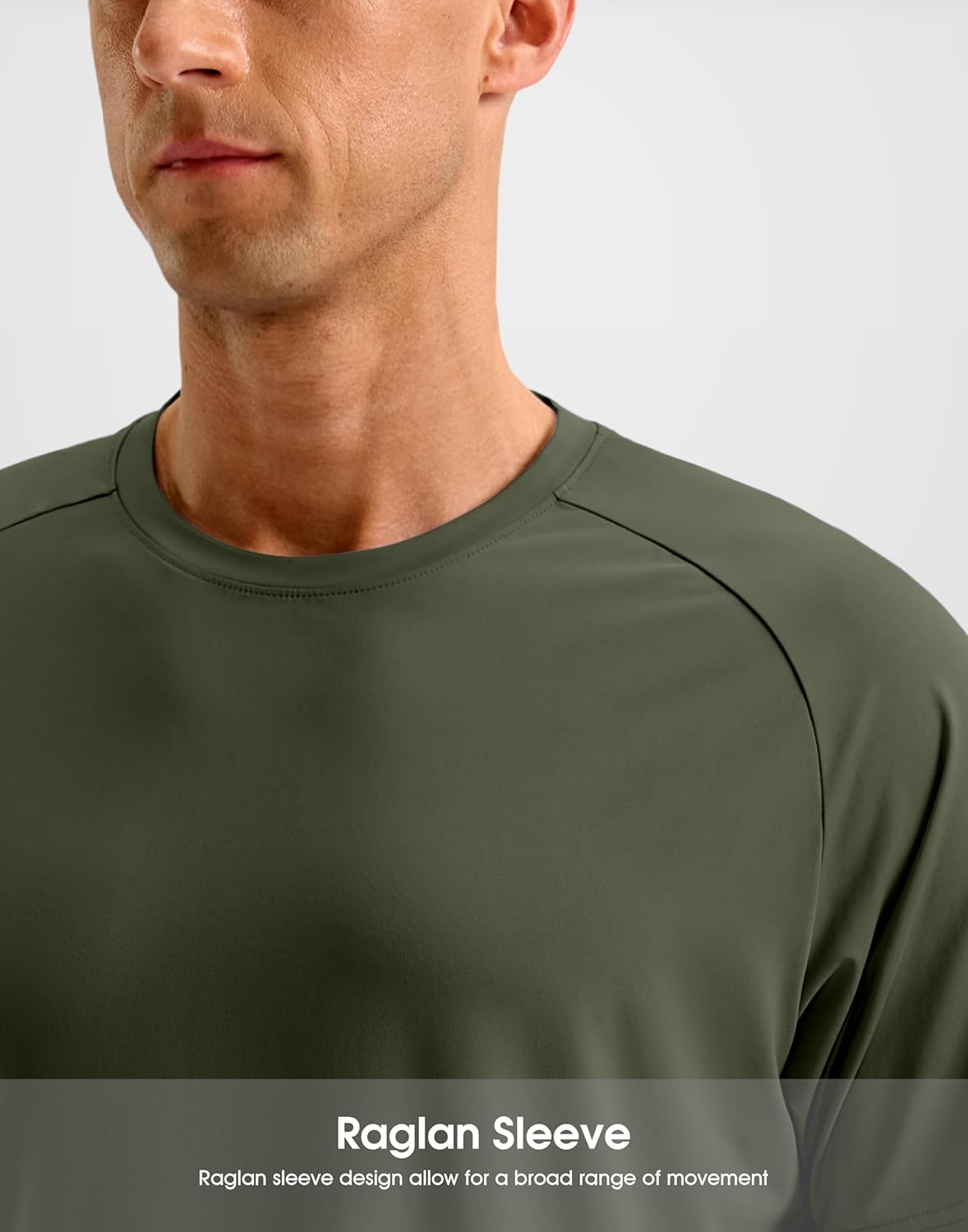 Soothfeel Men's Quick Dry Athletic Running Shirts - Short Sleeve Moisture-Wicking Gym Tees