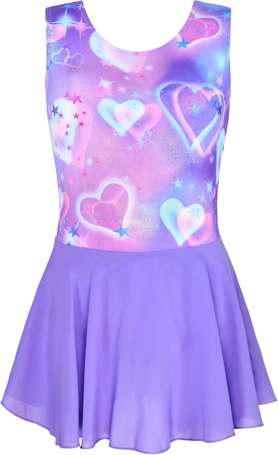 Skiennix Girls Ballet Leotard - Sparkle Sleeveless Dance Dress for Toddlers | Ballerina Gymnastics Outfit