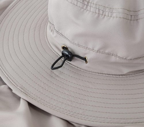 Home Prefer UPF50 Men's Sun Hat - Quick Dry UV Protection with Neck Flap | Wide Brim Fishing Cap
