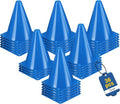 Durable 7-Inch Soccer Cones - 36pcs Plastic Traffic Cones for Sports Training & Agility Drills