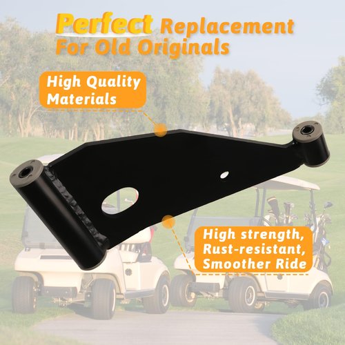 CLUBRALLY Control Arm Delta A-Plate, Control A-Arms Assembly Kit for Club Car Precedent 2004-Up and Tempo 2018-Up, OEM# 102287301, 103388501