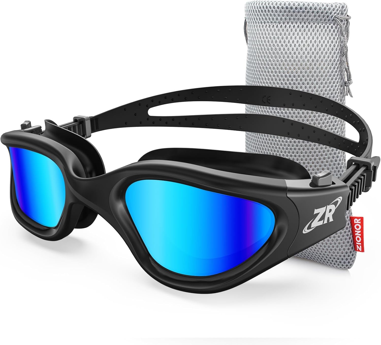 ZIONOR Swim Goggles - Upgraded G1 Polarized Anti-Fog Design for Adults | Comfortable Fit