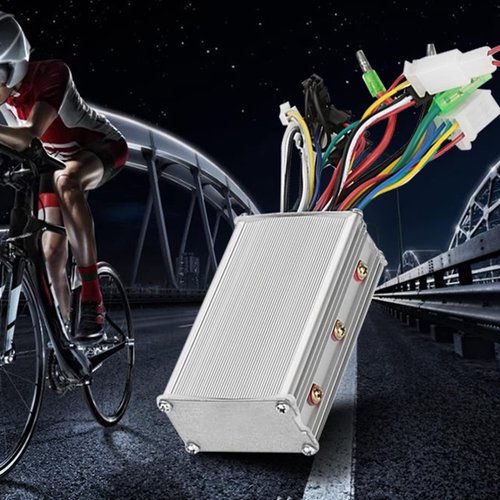 TOPINCN 36V 48V 350W Brushless DC Motor Controller for Electric Scooters, Universal E-Scooter Motor Speed Controller Replacement Part