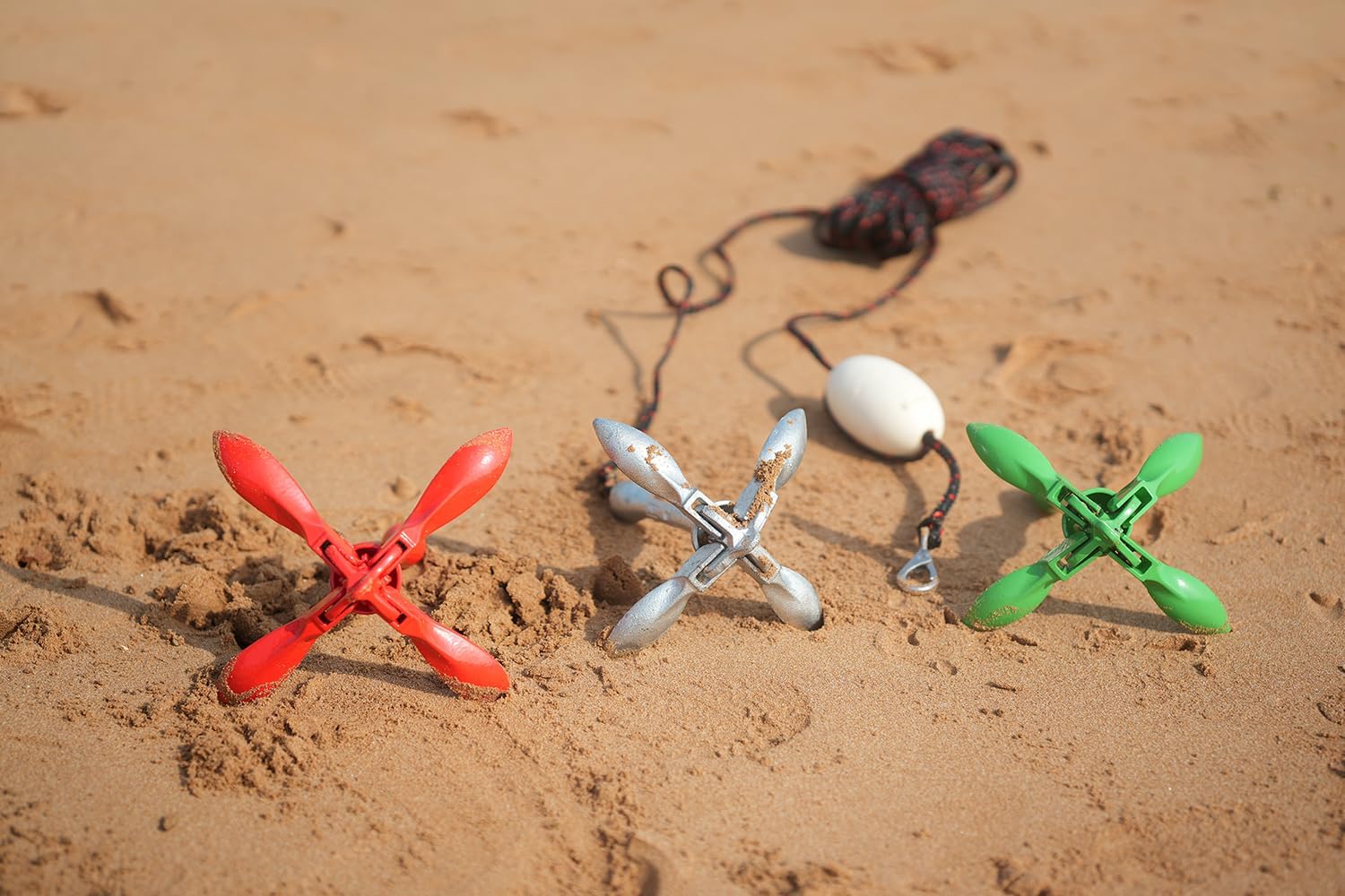Young Marine Grapnel Anchor Kit - Lightweight 3.5 lbs for Small Boats, Kayaks, PWC & Jet Skis
