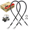 Roykaw Golf Cart Brake Cable Kit Compatible with Club Car DS 2000-up Gas & Electric, Brake Cable for Drive & Passenger Side, w/Mounting Component, OEM# 102022101, 1019907