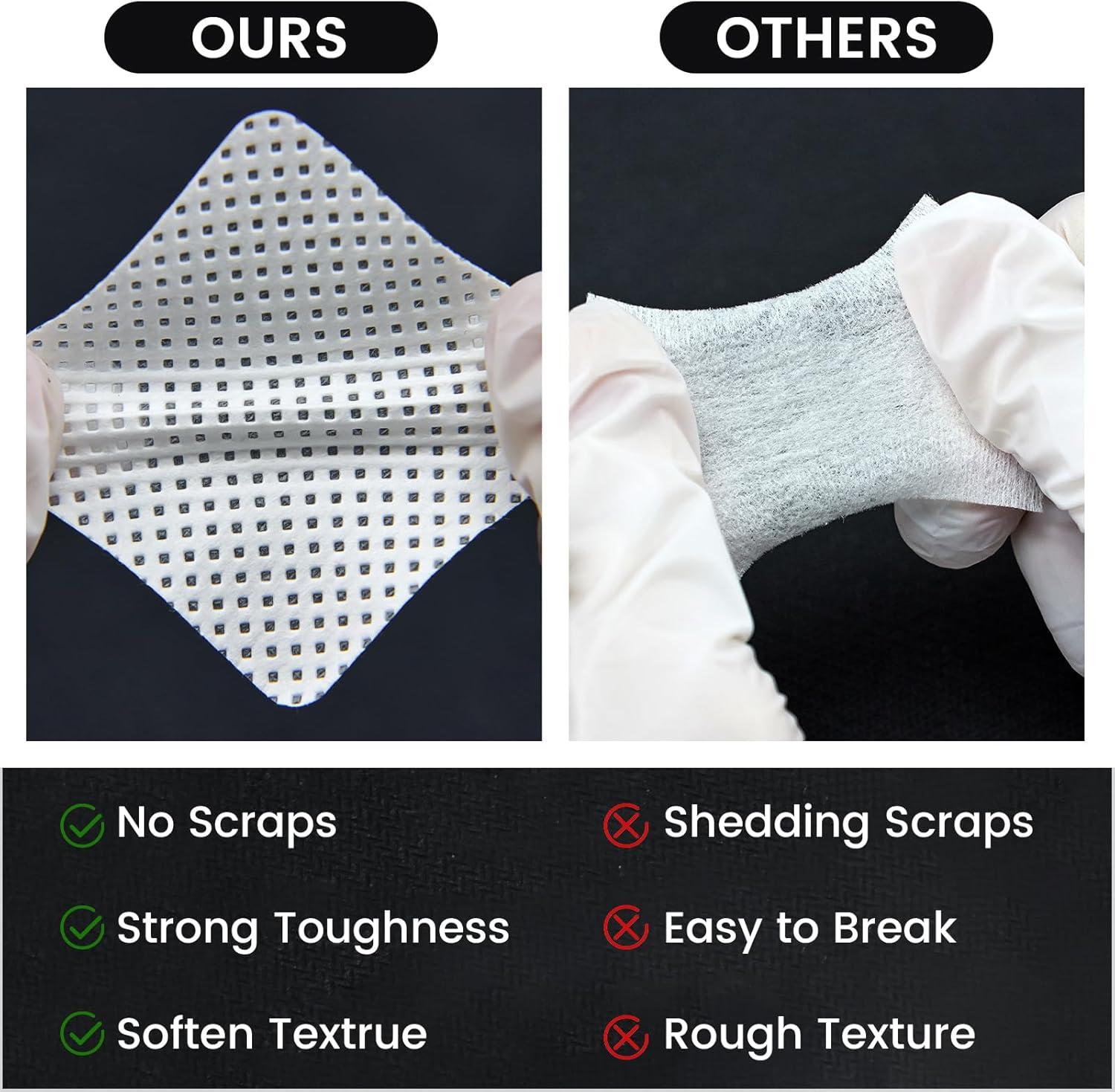 Skiennix Gun Cleaning Supplies - 500 PCS Kit with 1000 PCS Gun Patches for Effective Maintenance