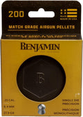 Benjamin Precision Domed Pellets - Single-Die Design for Enhanced Accuracy | Ideal for Target Shooting