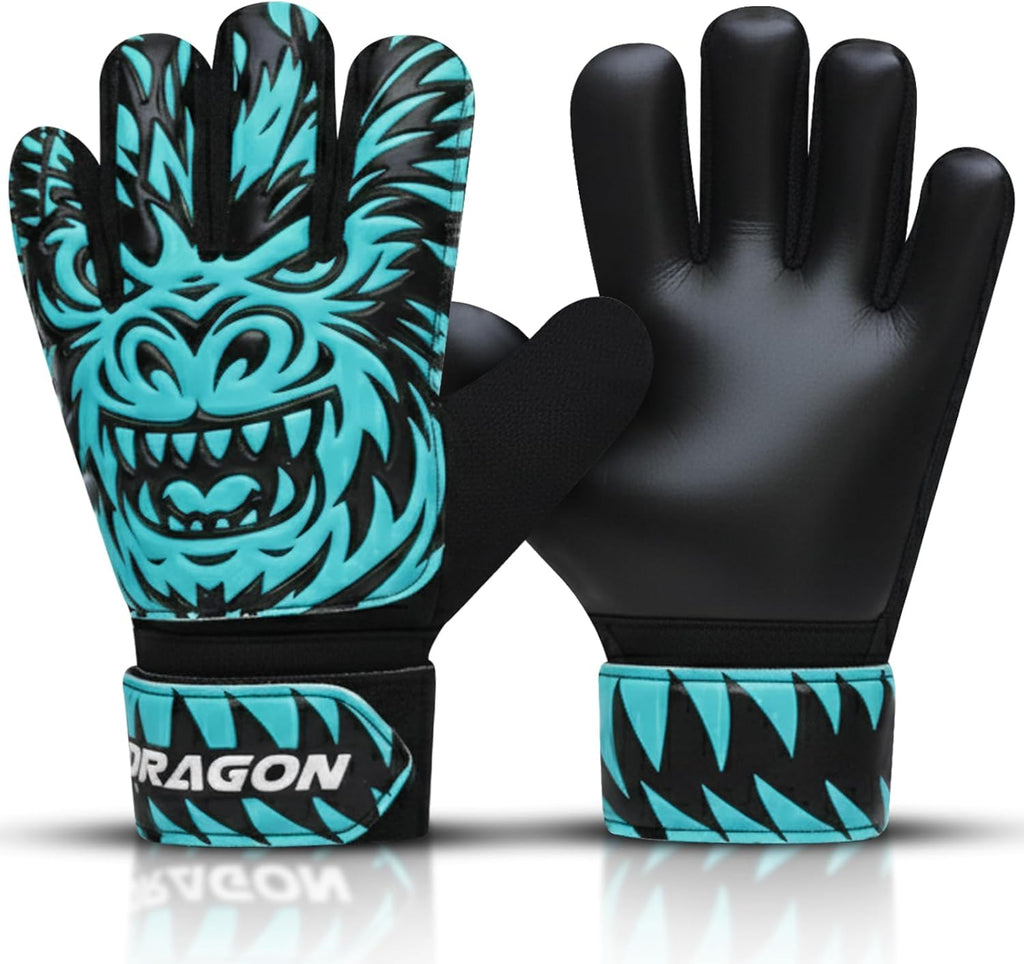 Skiennix Kids Soccer Goalie Gloves - Durable Youth Goalkeeper Gloves with Strong Grip & Comfort