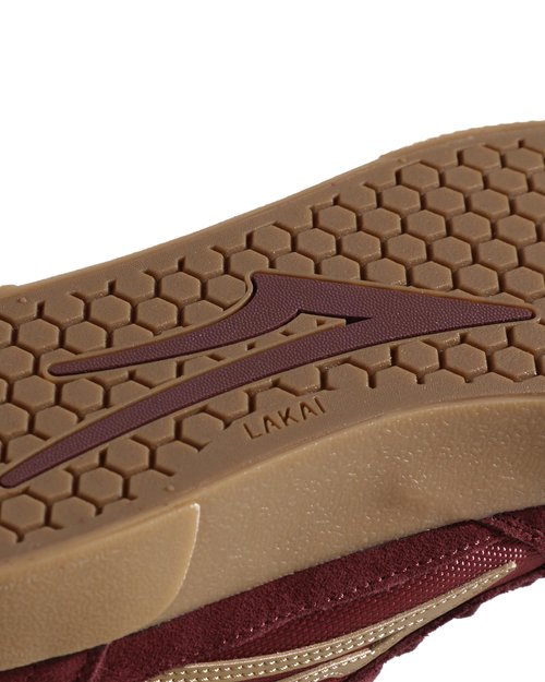 Lakai Cambridge Low-Top Men’s Skateboarding Shoes – Burgundy Suede, Size 9 US – Durable, Grippy & Breathable Skate Shoes for Men – Men’s Skateboard Shoe, Low Top Skater Shoe