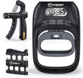 FitBeast Grip Strength Tester Set - Hand Strengthening Tools for Progress Tracking & Recovery (3-in-1 Kit)