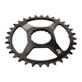 Direct Mount Steel 28T Black 10/11/12S