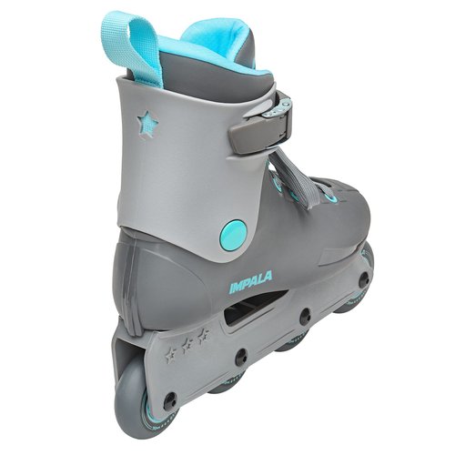 Impala Rollerskates Impala Lightspeed Inline Skate Blue/Grey 6 M